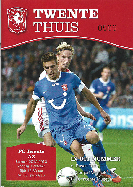 AZ Programma 7-okt-2012 Twente uit